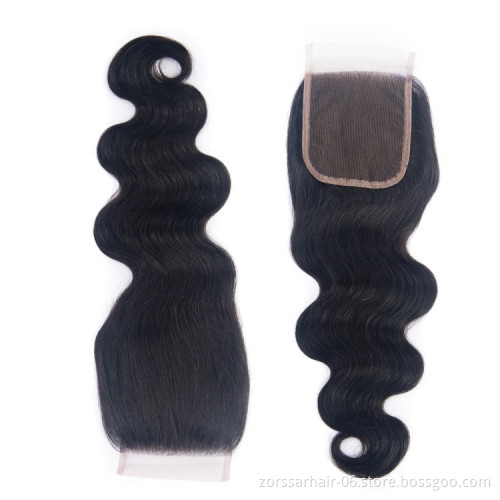 Free  part closures human hair closure and lace frontal closure Raw Virgin Hair Frontal